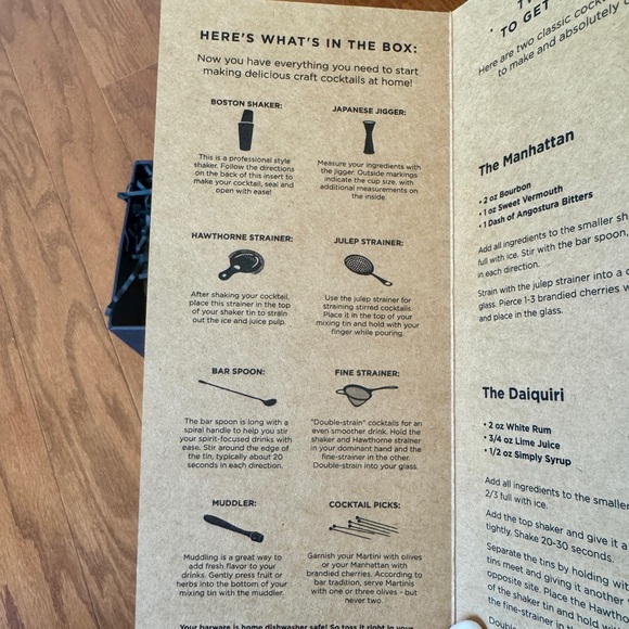 A Bar Above 14 Piece Craft Bar Set Brand New in Box - Picture 5 of 5